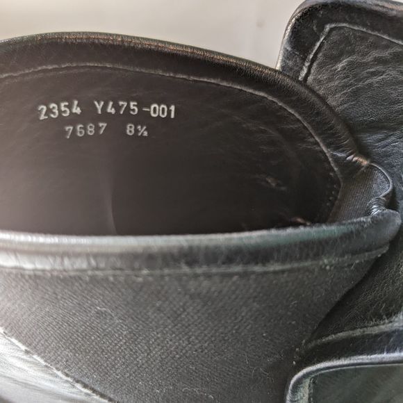 John Varvatos canvas leather distressed boots 8.5 in EUC - Picture 6 of 7